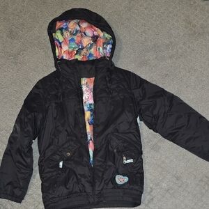 Burton Black Ski Snow Snowboard Jacket Youth Girls Xl